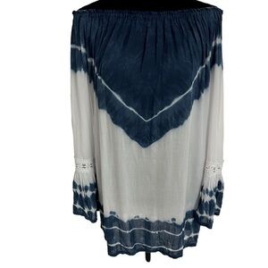 Lani lau indigo hand dyed trista dress one size